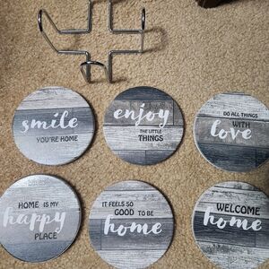 Ceramic drink coaster